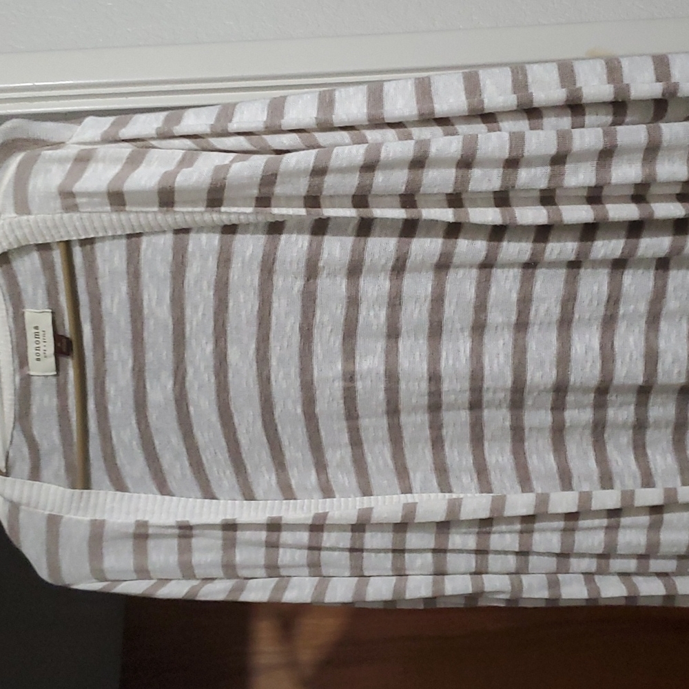 Sonoma striped cardigan
